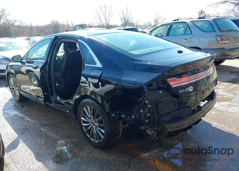 2017 Lincoln Mkz Select z USA, uszkodzony, nr VIN 3LN6L5D93HR602101